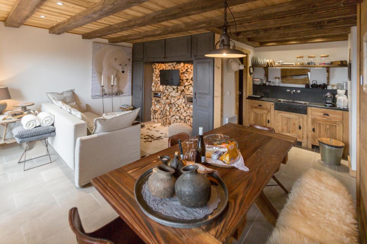 L'Ours Blanc Lodge Le Biot Extérieur photo
