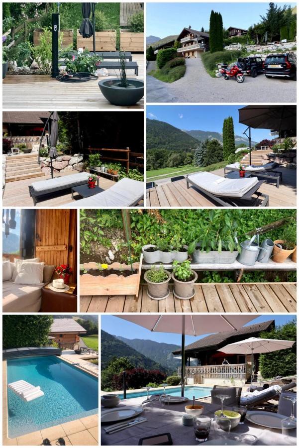 L'Ours Blanc Lodge Le Biot Extérieur photo