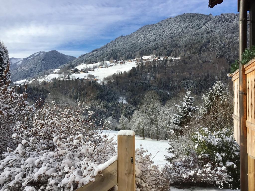L'Ours Blanc Lodge Le Biot Extérieur photo