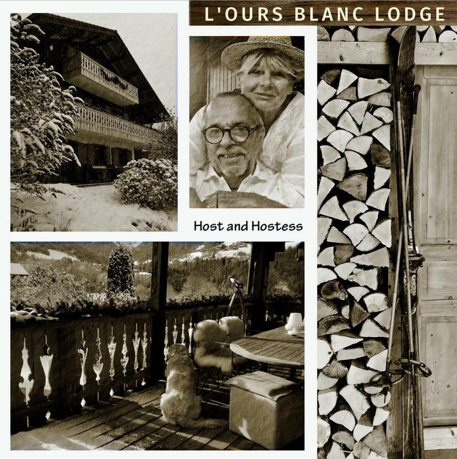 L'Ours Blanc Lodge Le Biot Extérieur photo