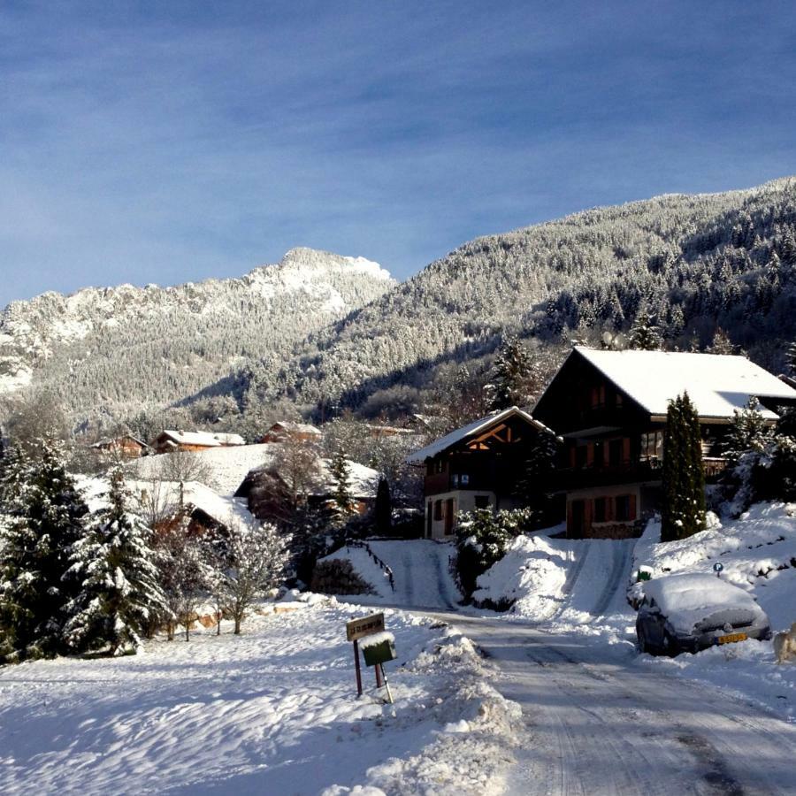 L'Ours Blanc Lodge Le Biot Extérieur photo